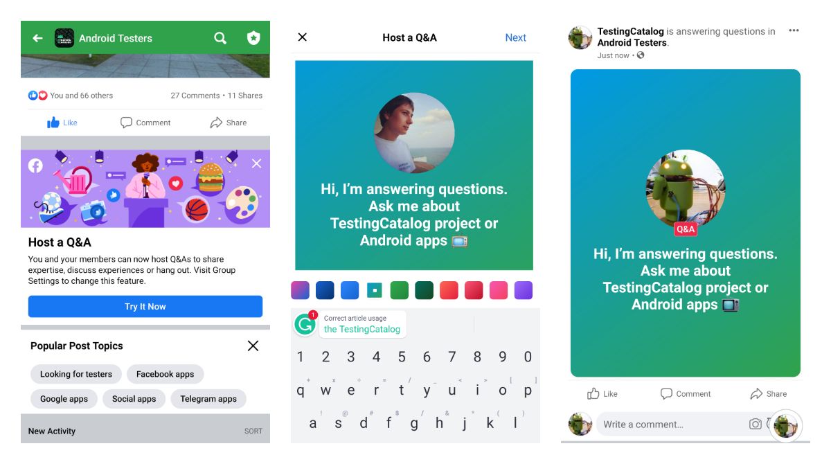 การสร้างชุมชนผ่าน Facebook Groups และการจัดกิจกรรม Q&A