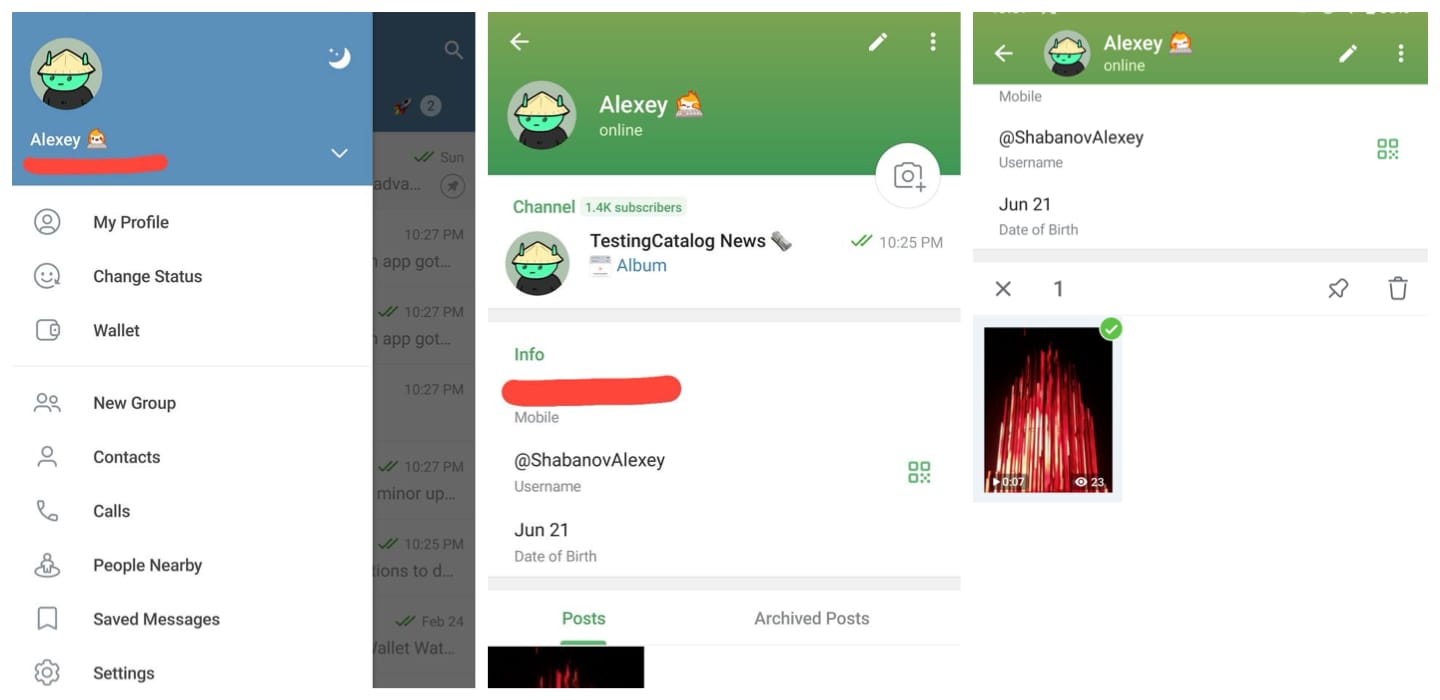 Telegram beta for Android adds  sticker editing, My Profile tab and more