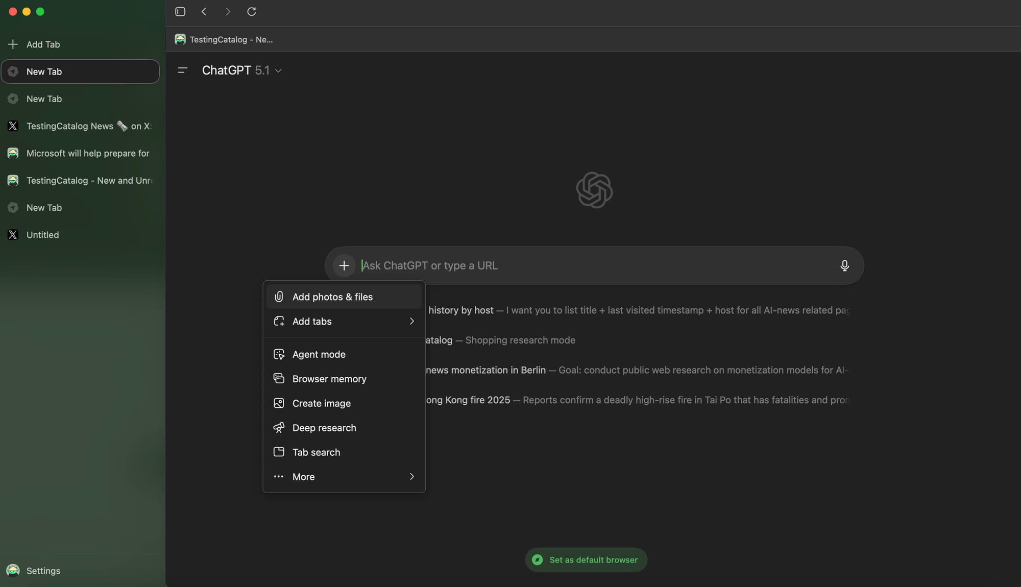 OpenAI tests Memory Search as GPT-5.2 launch rumors grow