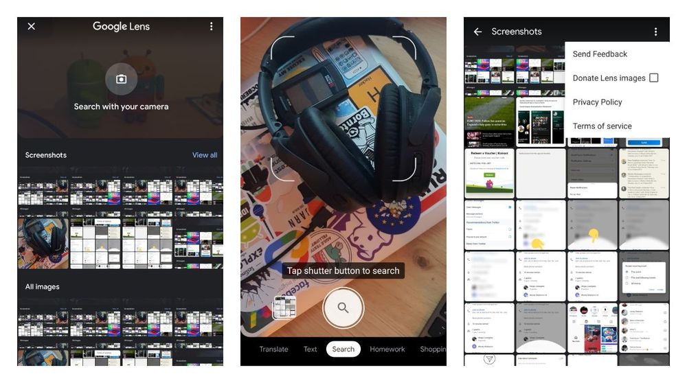 Google Lens app got a redesigned camera view with easier access to your