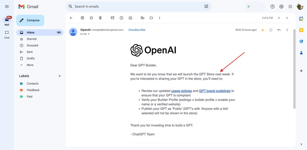 OpenAI אמורה להשיק את GPT Store עבור בונים בשבוע השני של ינואר