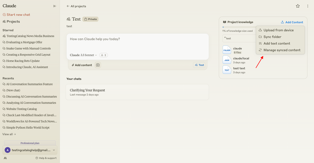 קלוד AI עשוי לסנכרן בקרוב פרויקטים עם GitHub