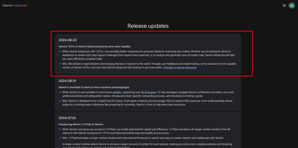 ICYMI: עדכון Gemini הושק עם AI חכם יותר למשימות מורכבות
