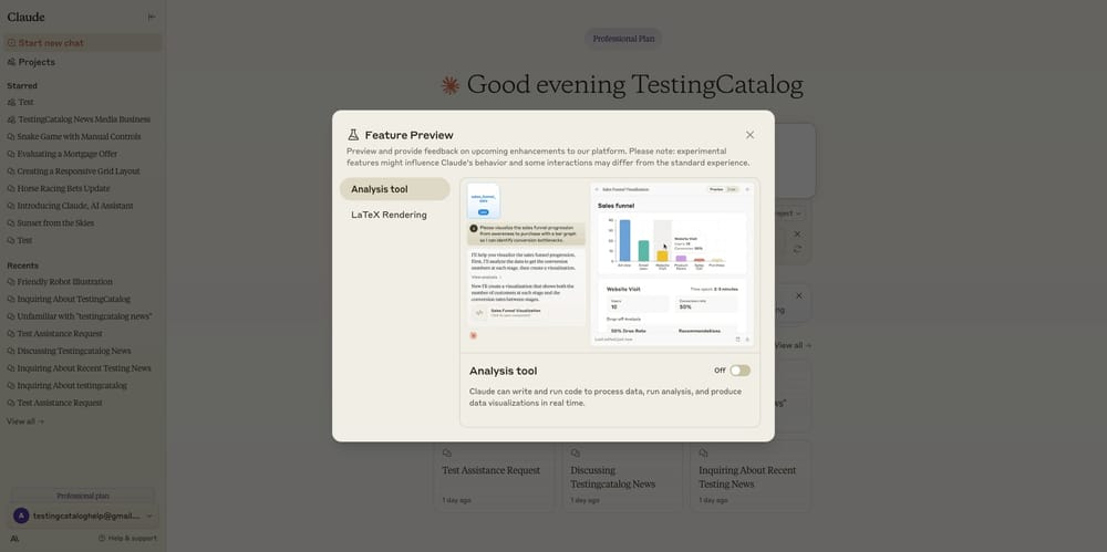 קלוד AI משיק כלי חדש עם ביצוע קוד לניתוח נתונים