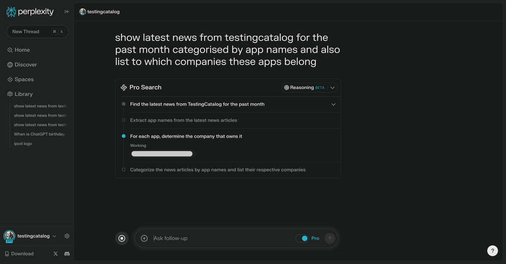 השדרוג Pro של Perplexity: חיפוש חשיבה מרובה שלבים