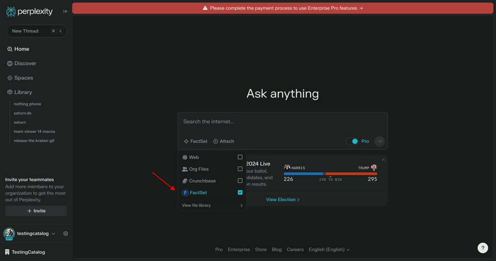 Perplexity מכינה שילובי נתונים ארגוניים חדשים עם FactSet ו- Crunchbase