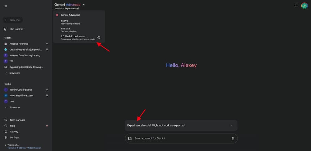 Gemini Flash 2.0 מושק ב-AI Studio וב-Gemini באינטרנט