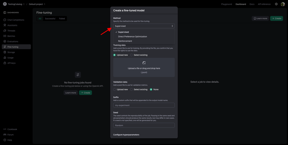 OpenAI מציגה o1-mini כוונון עדין של חיזוק אלפא ב-Playground