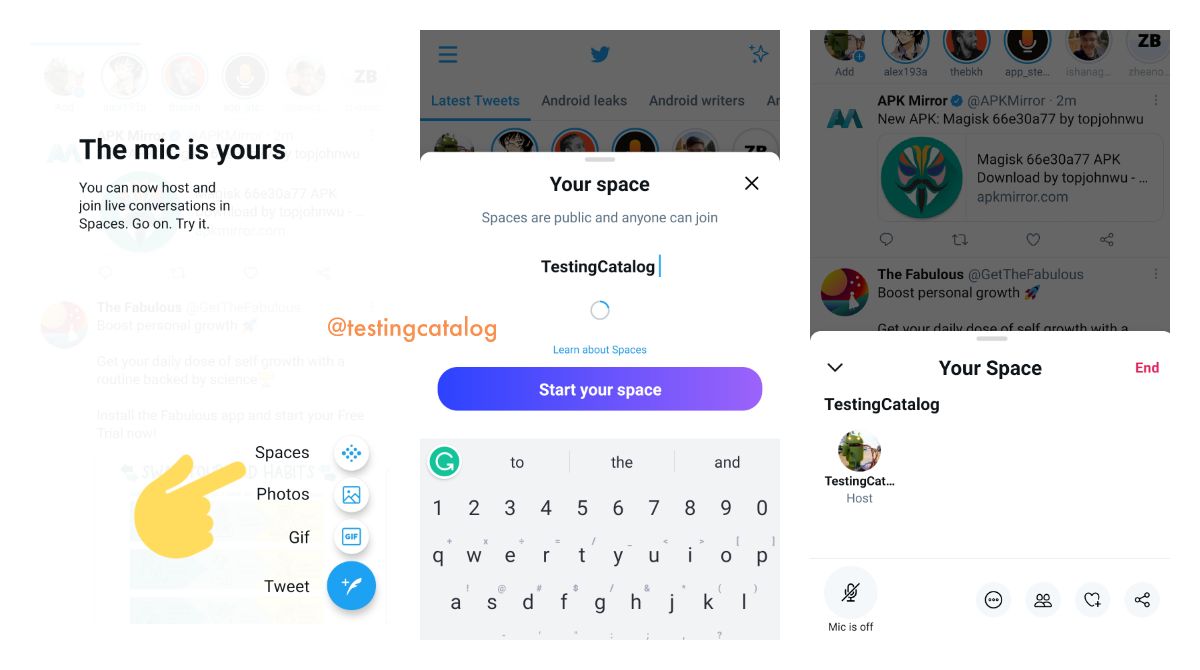 Twitter Spaces hosting functionality becomes available to more users