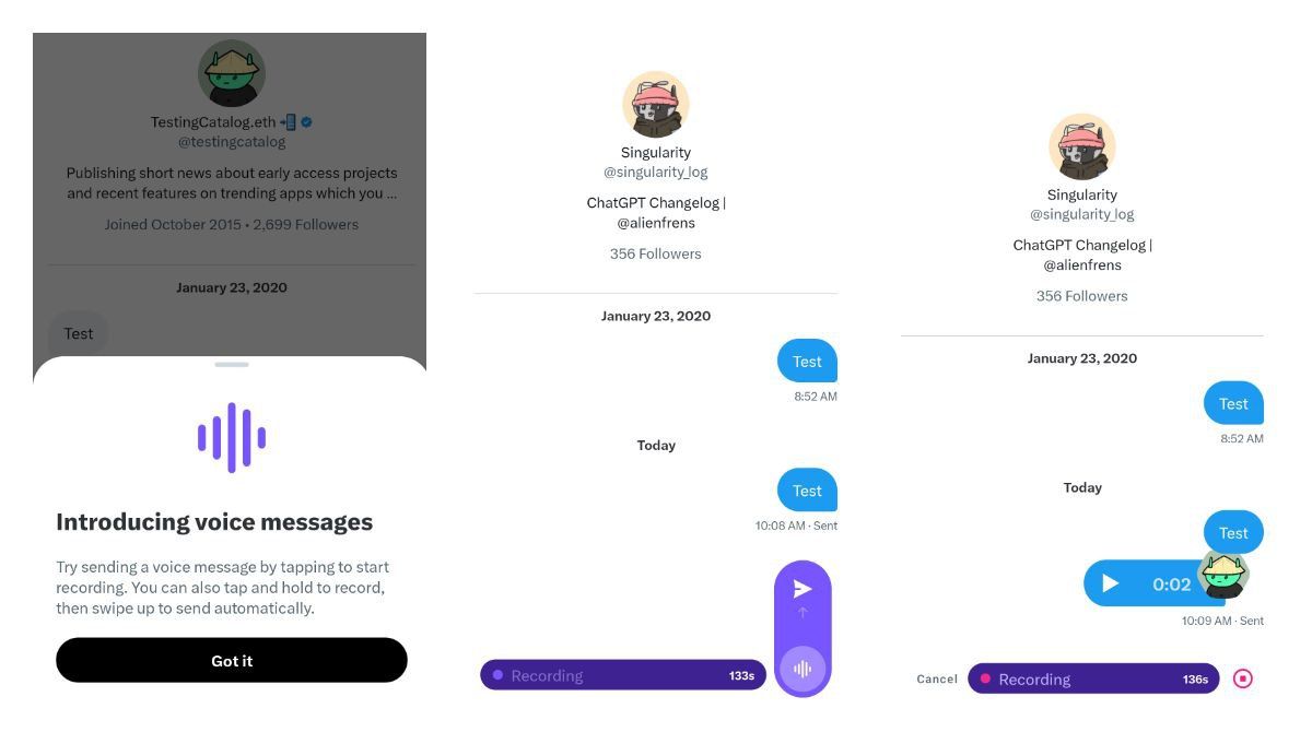 ICYMI: Twitter finally rolls out voice messages in DMs for all users