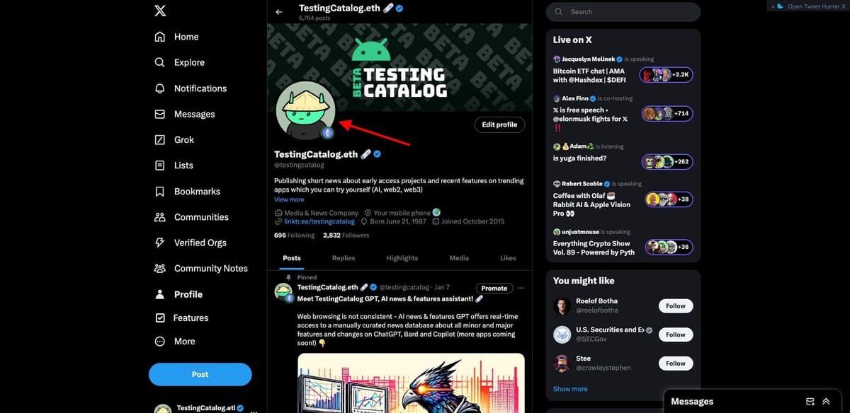 link embed image