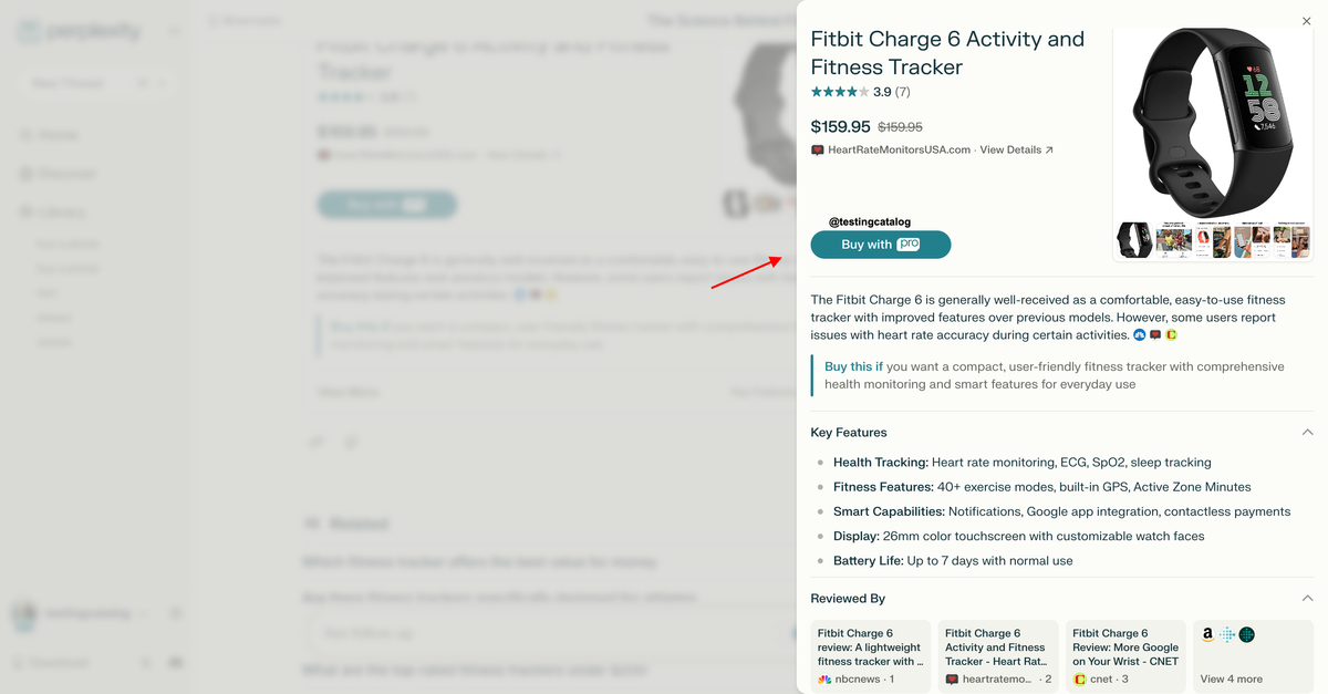 Perplexity looks to challenge Amazon with integrated shopping