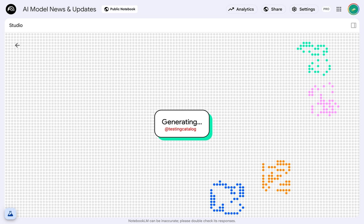 Google develops Magic View for NotebookLM to visualize data