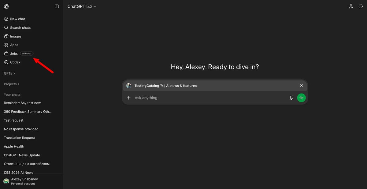 OpenAI、職探し支援の「ChatGPT Jobs」をテスト