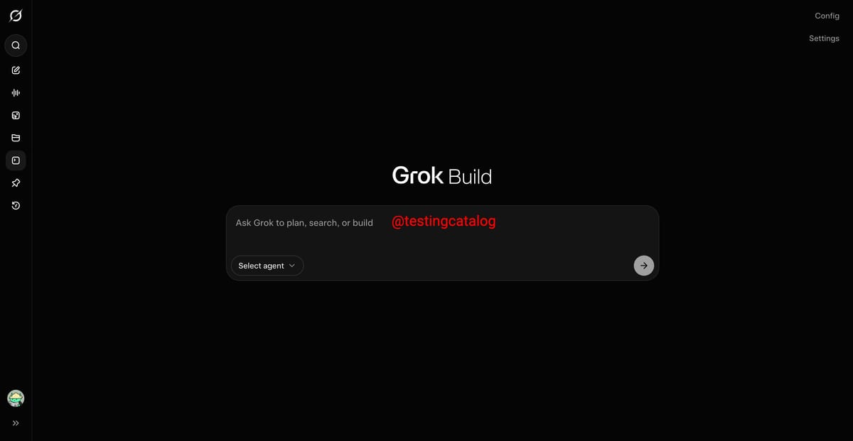 Early look at Grok Build, upcoming coding agent from xAI