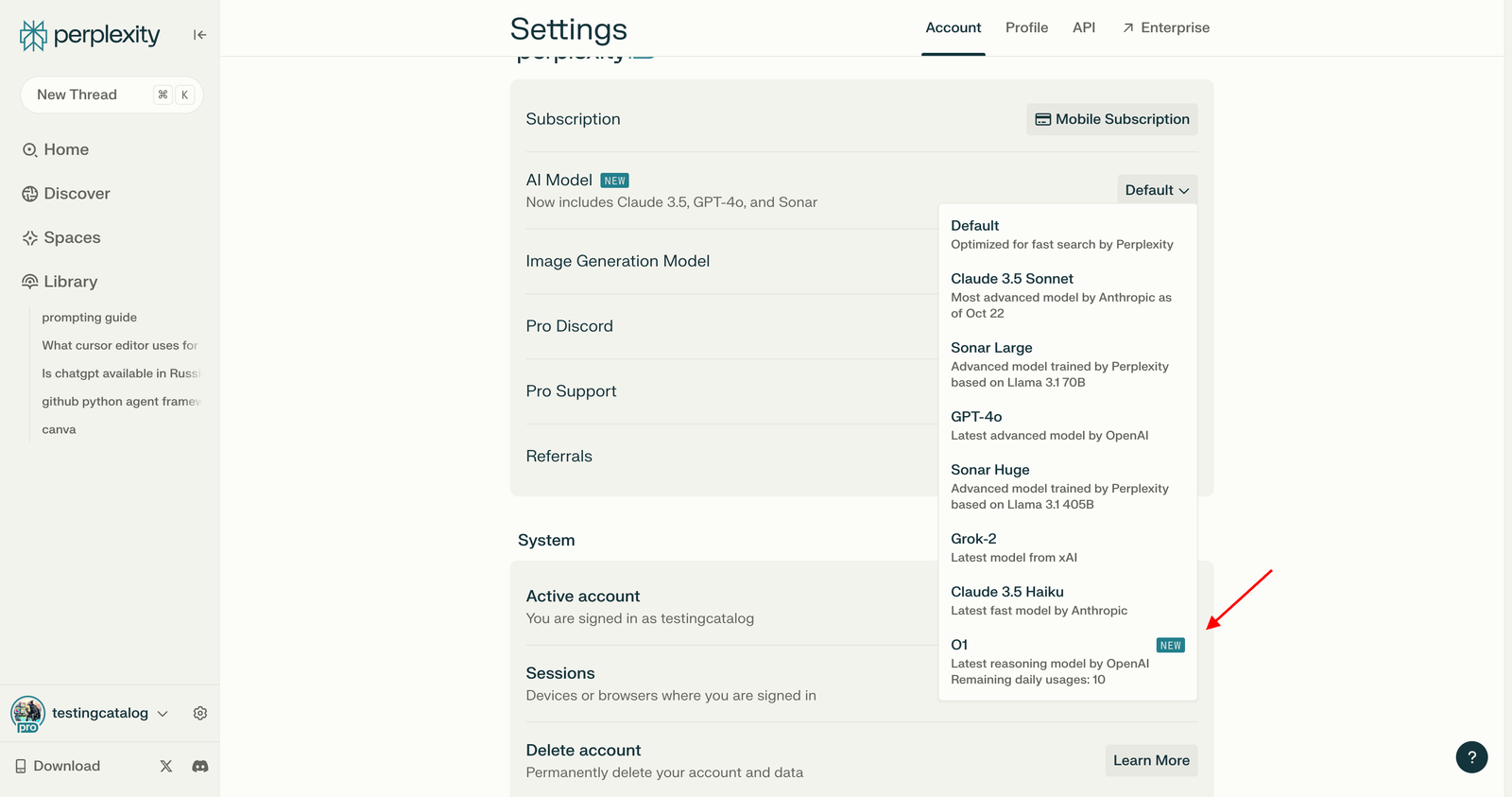 Perplexity AI Widget