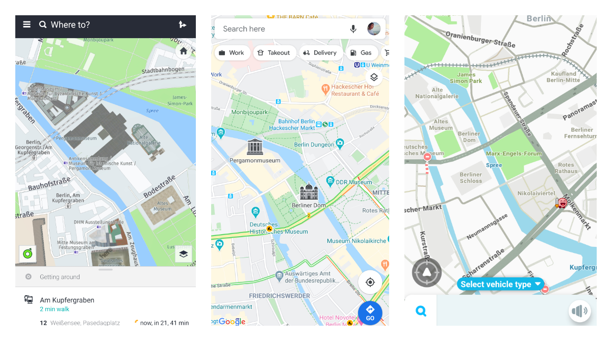 The best navigation (maps) applications for Android in beta