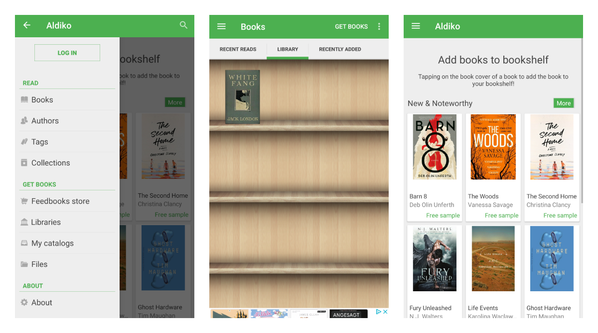 Aldiko Book Reader for Android app review