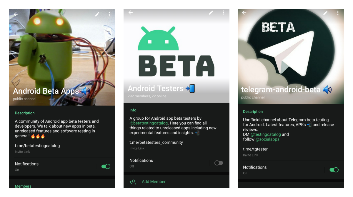 Best channels about Android to follow on Telegram today