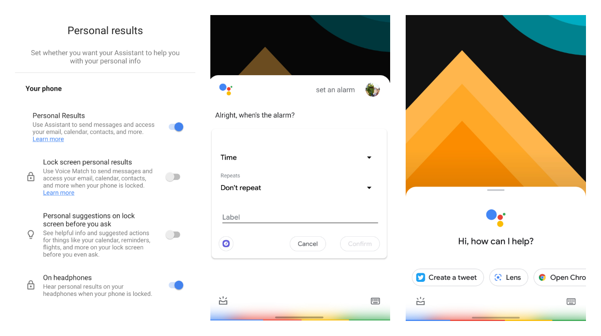 Google Assistant got the Lock Screen Personal Results setting rolled out to more users