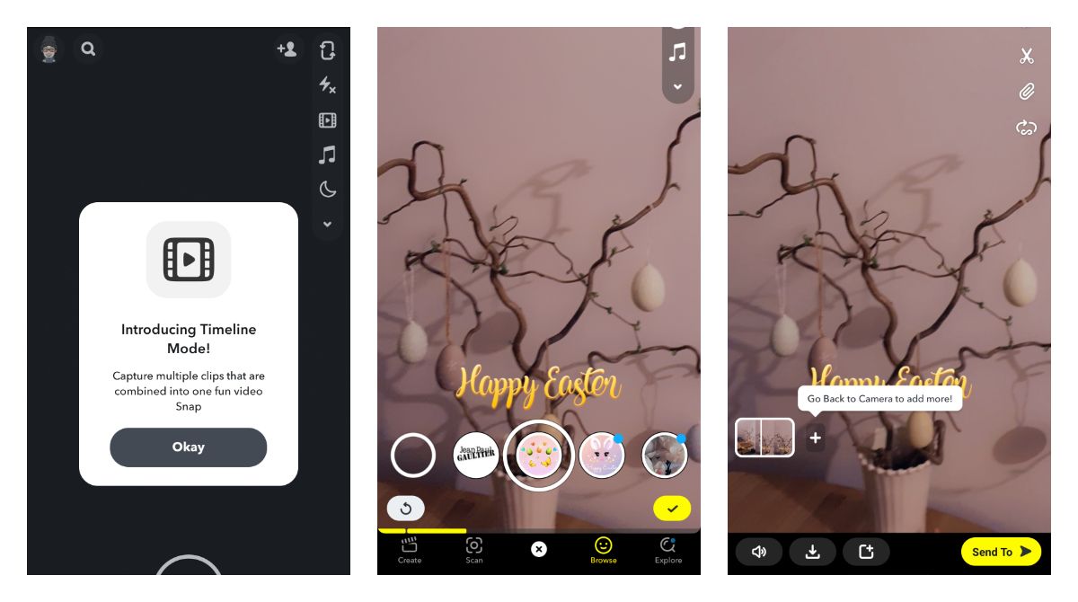 Snapchat released its timeline feature to more Android users
