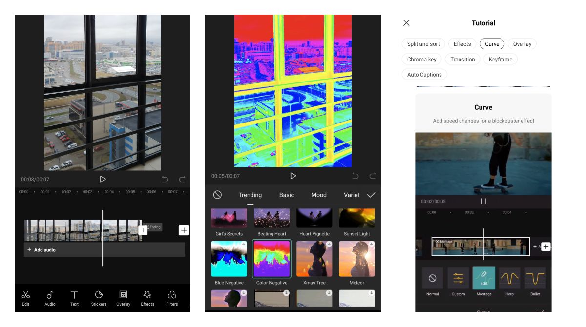 Using CapCut to edit TikTok and Reel videos on Android