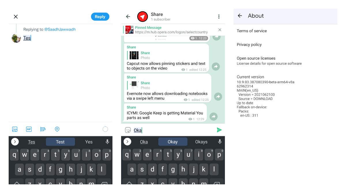 Gboard now highlights the best suggestion for you to pick