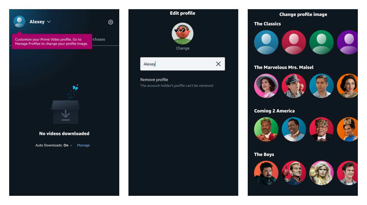 Amazon Prime Video now allows you to customize an avatar with characters from popular movie series