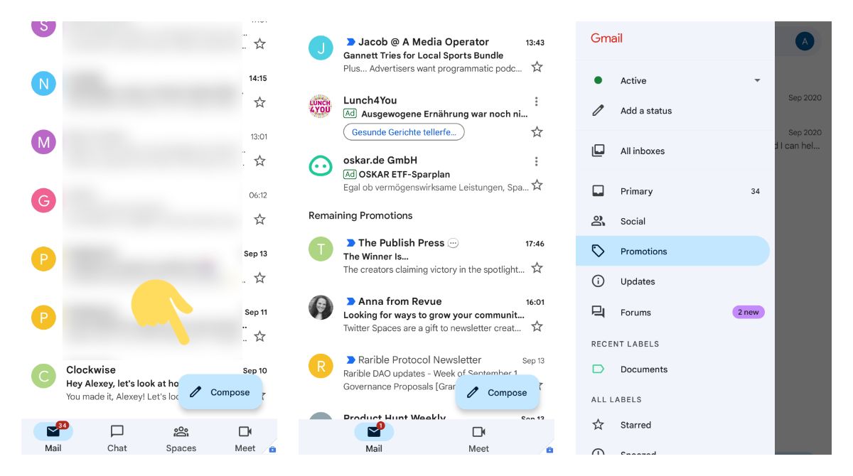 Google keeps rolling out its Material You update to more Gmail users