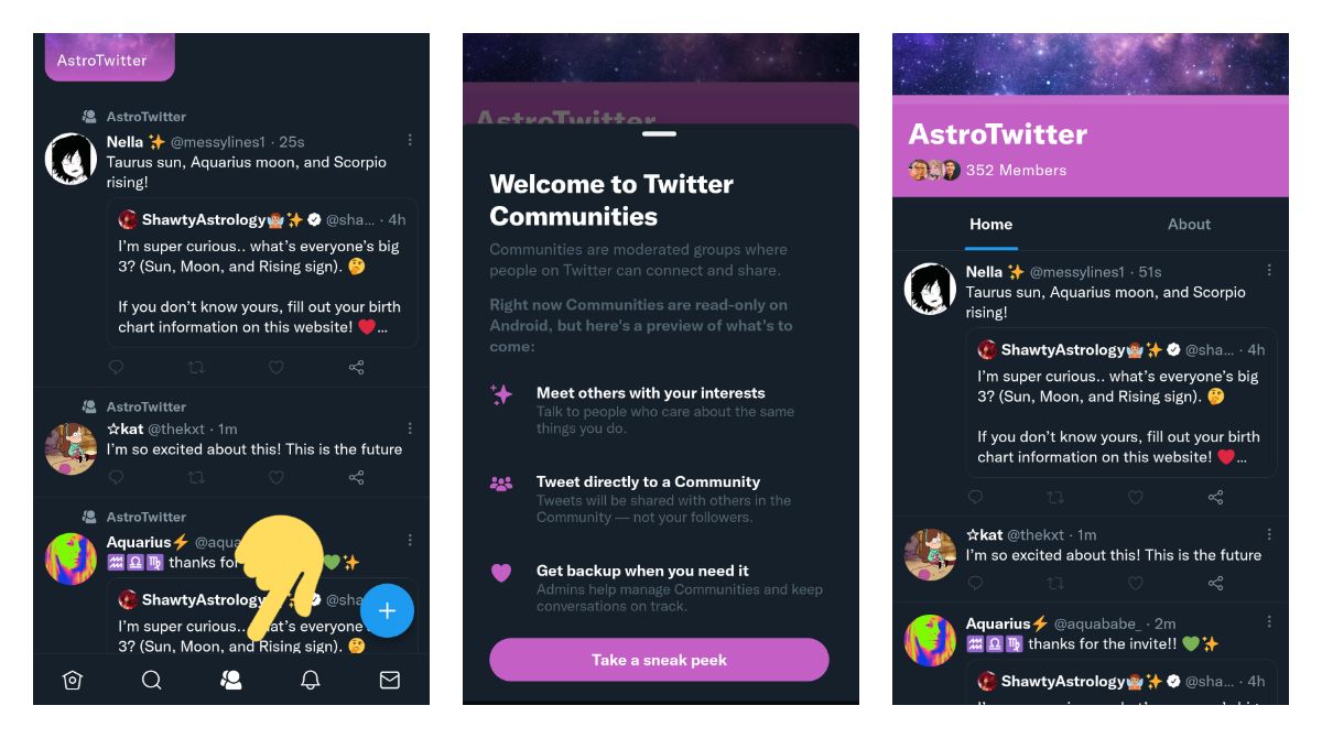 Twitter launched invite-only communities that you can explore from Android too
