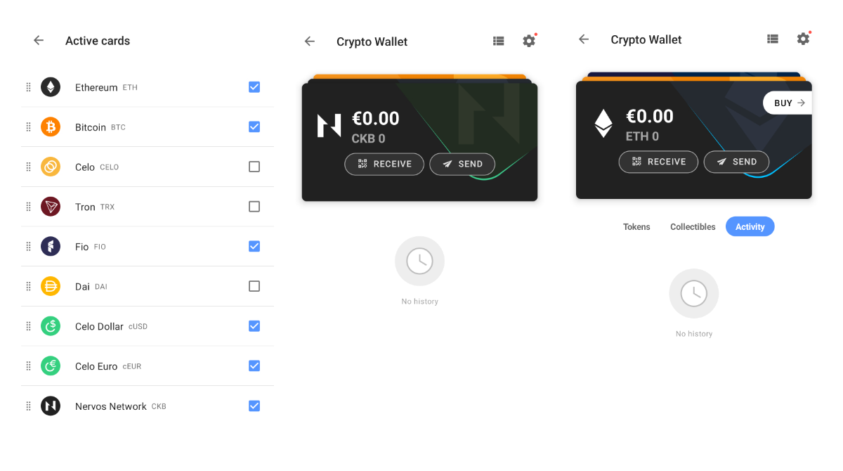 Opera got support for Nervos Network in its beta build for Android