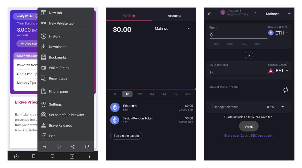 ICYMI: You can test a new crypto wallet on Brave browser for Android