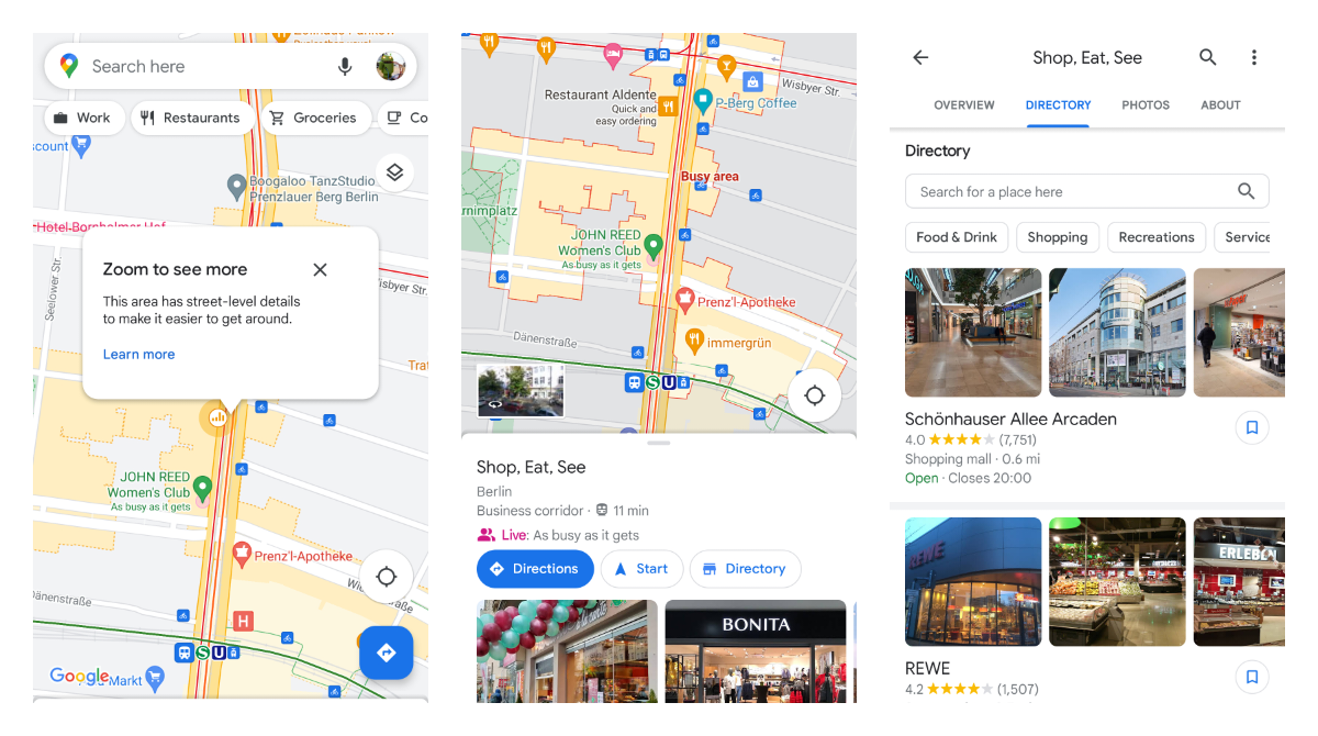 ICYMI: Google Maps rolled out street-level details for more cities