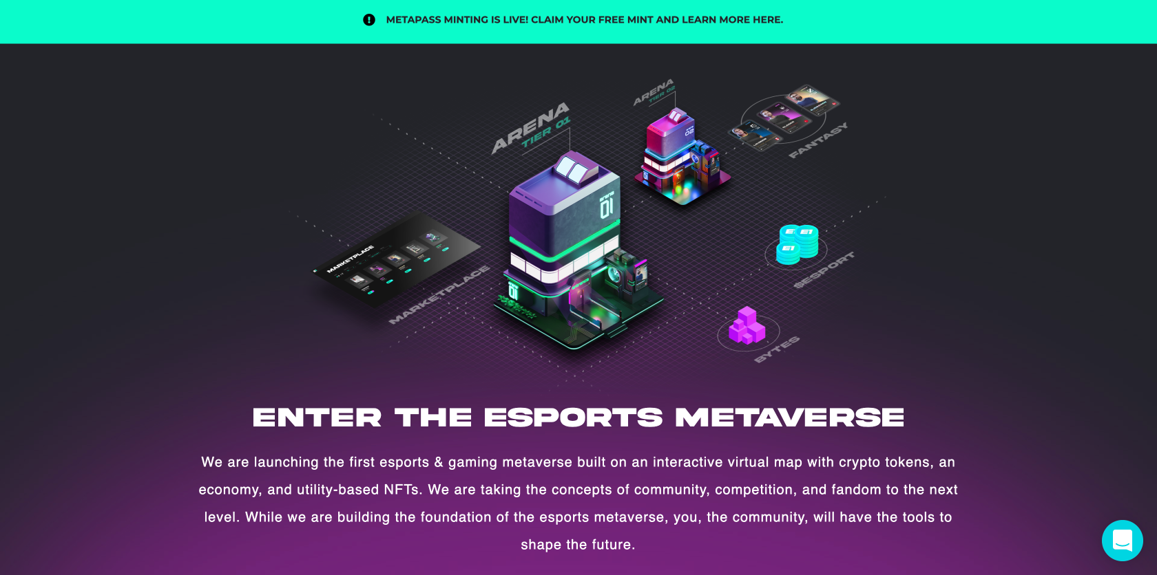 EsportsOne opens a free mint for access card NFTs into an esports metaverse