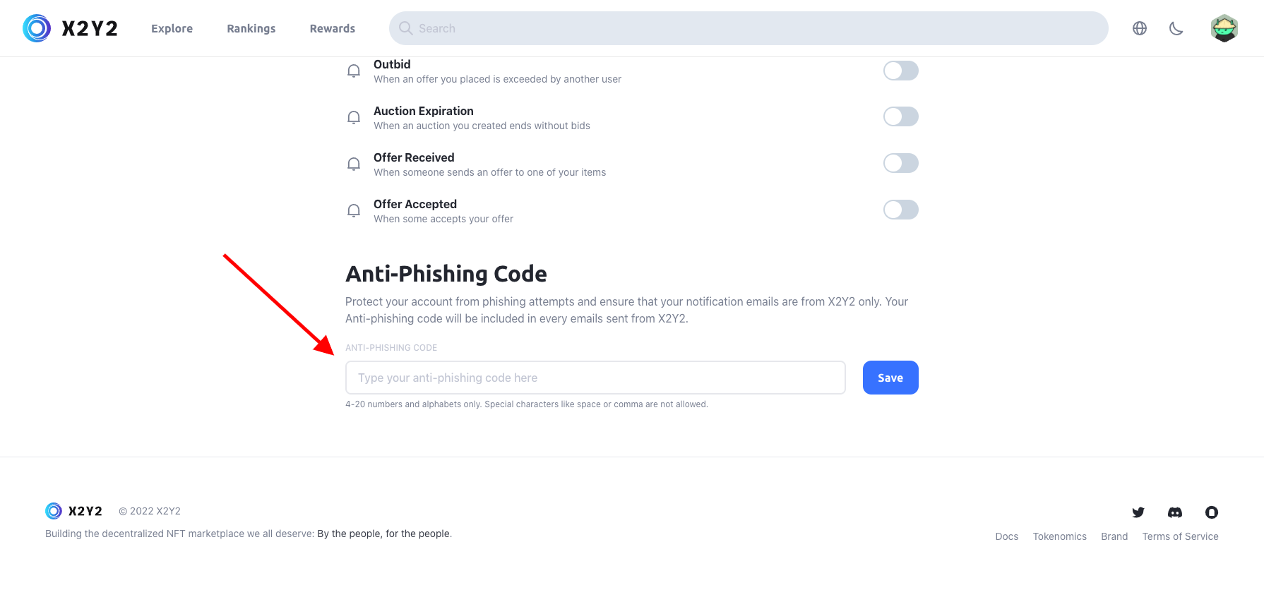 X2Y2 NFT marketplaces added anti-phishing protection after the incident with OpenSea