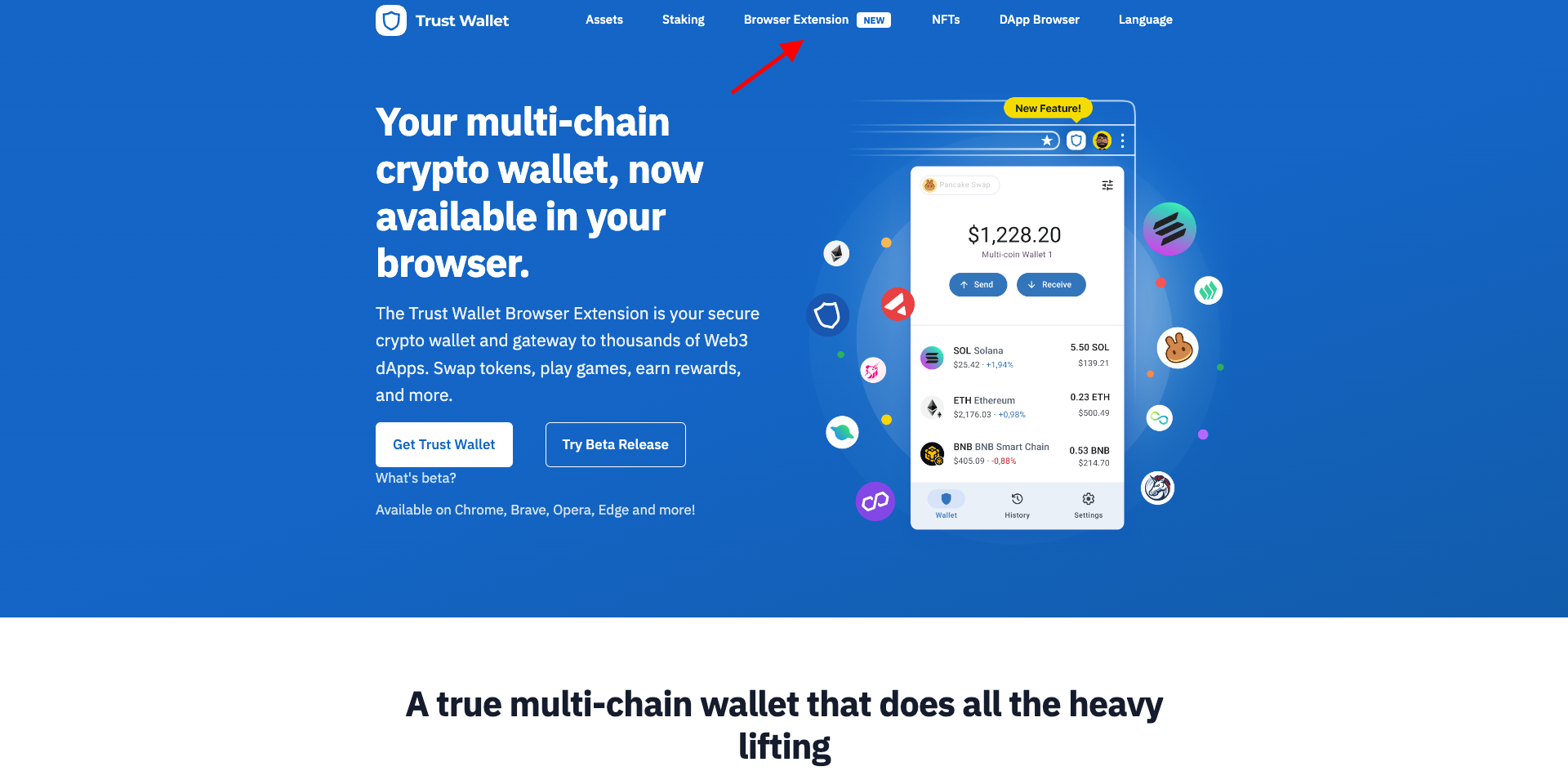 ICYMI: Trust Wallet beta browser extension rolled out to rival Metamask