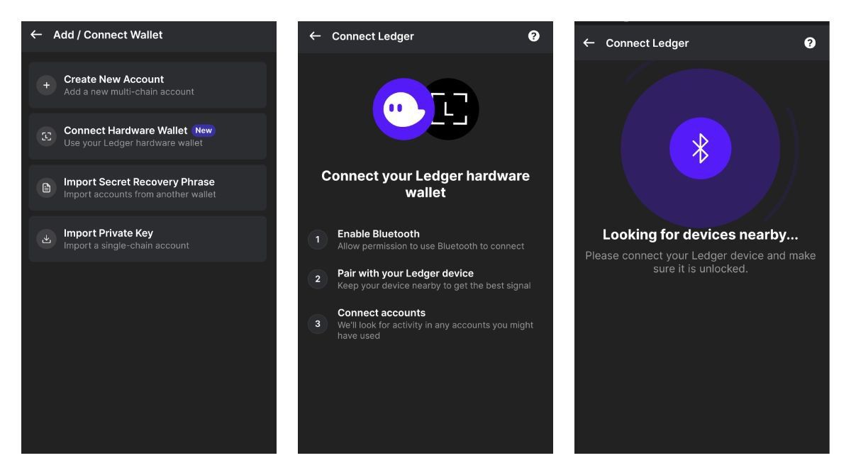 ICYMI: Phantom Wallet introduced Ledger hardware integration