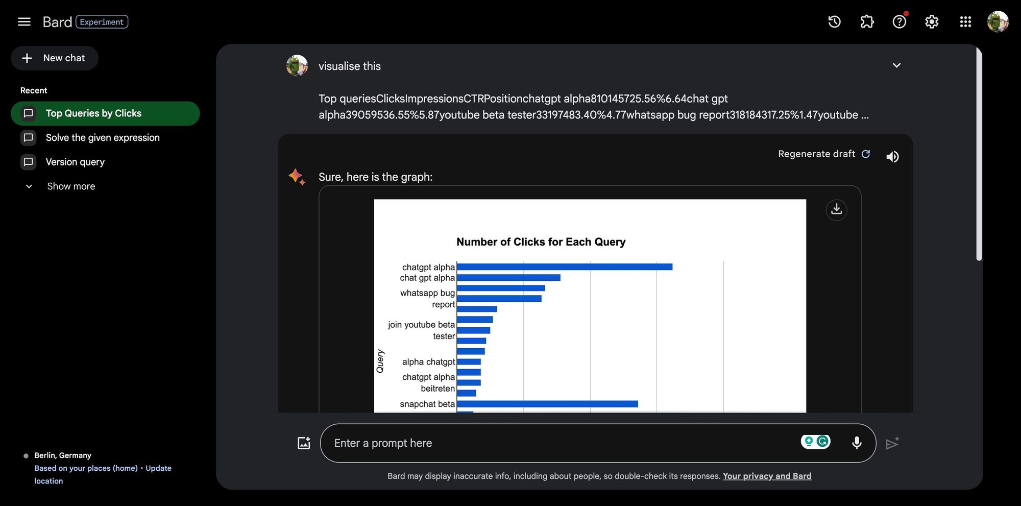 Google Bard rolls out math equation assistance and data visualization features