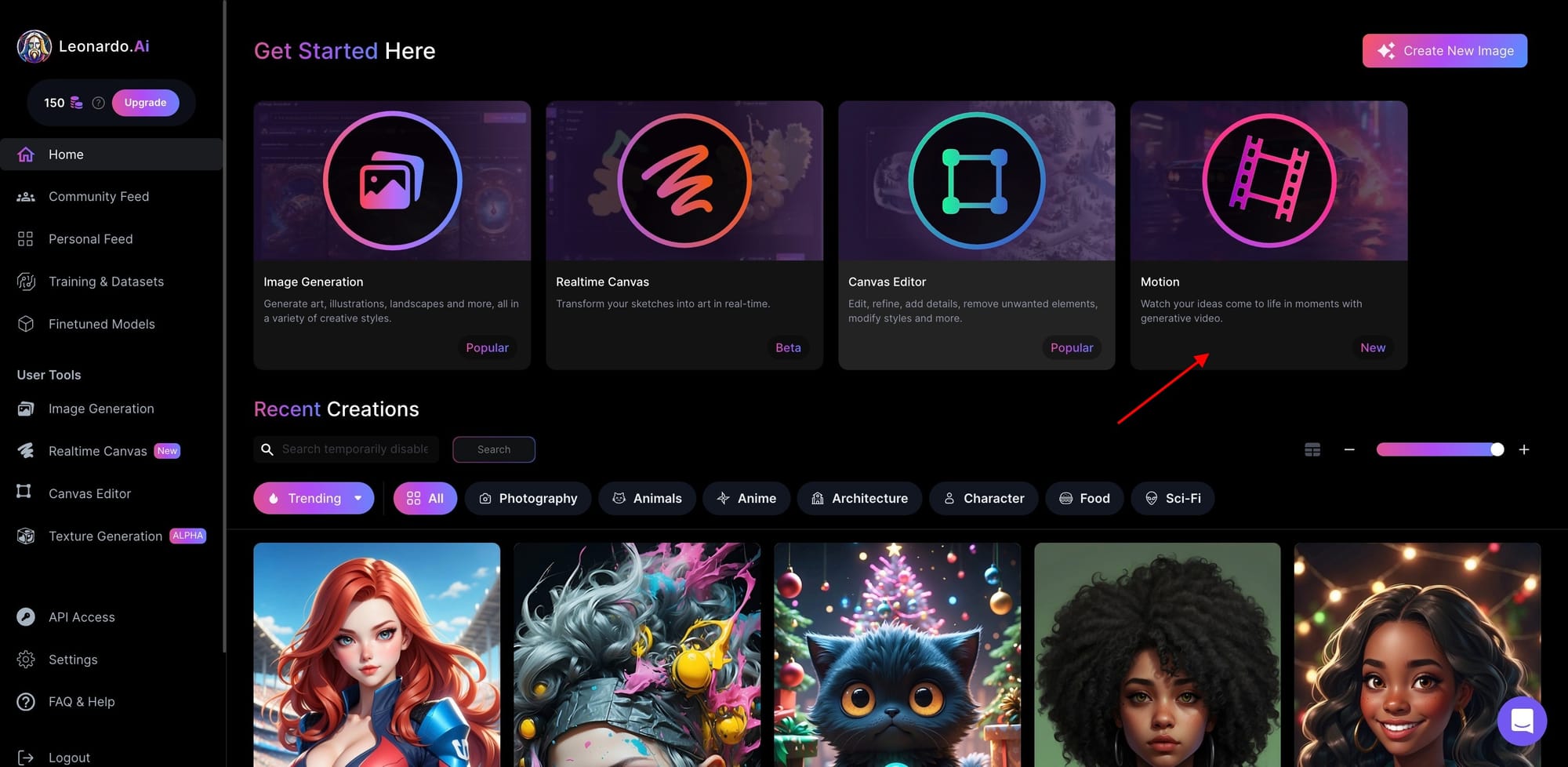Leonardo AI releases new feature to convert images into motion videos