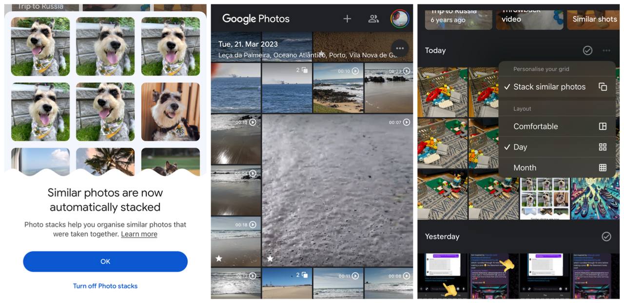 ICYMI: Google Photos on iOS now stacks your pictures automatically with AI