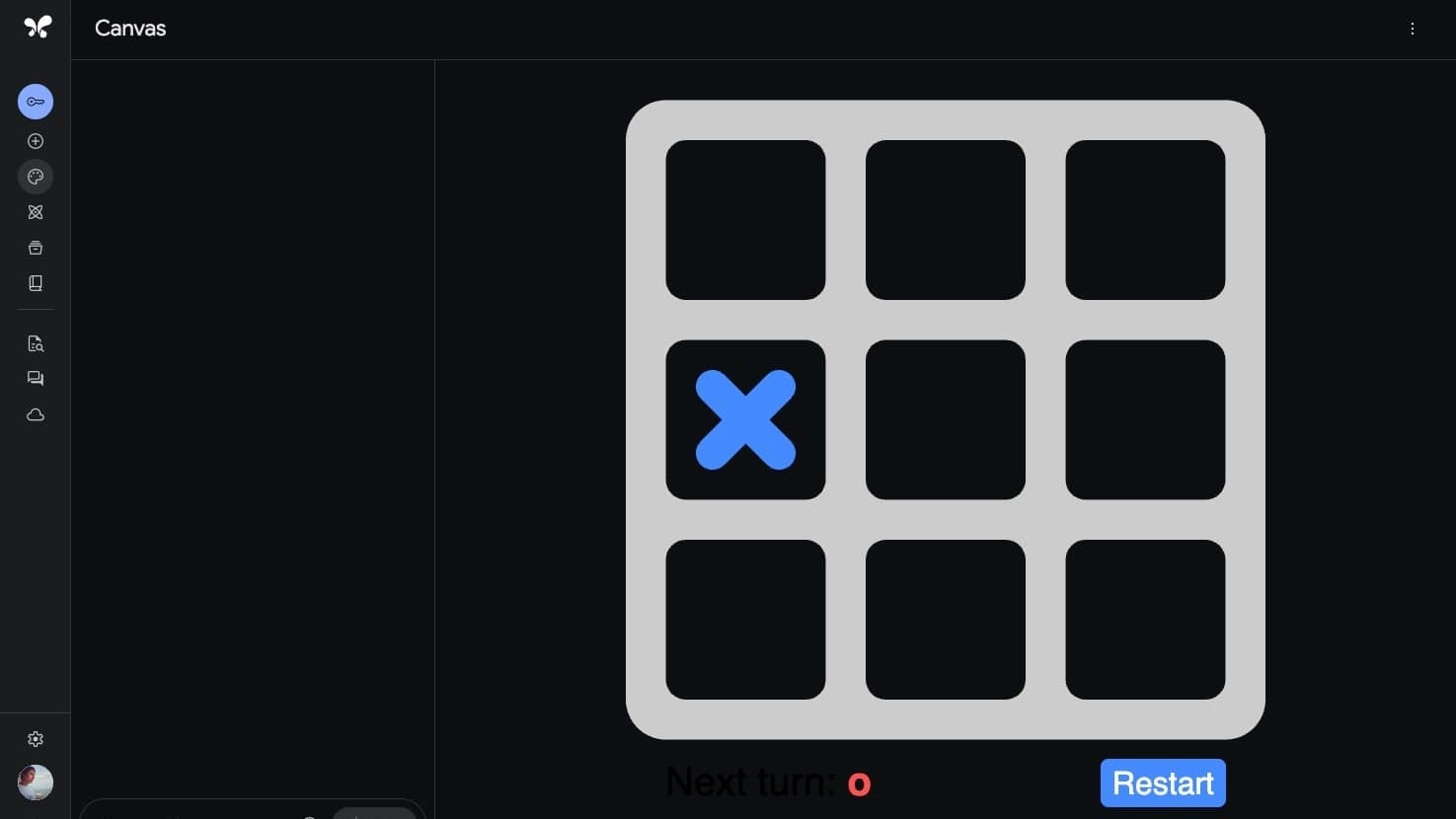 AI Studio Canvas