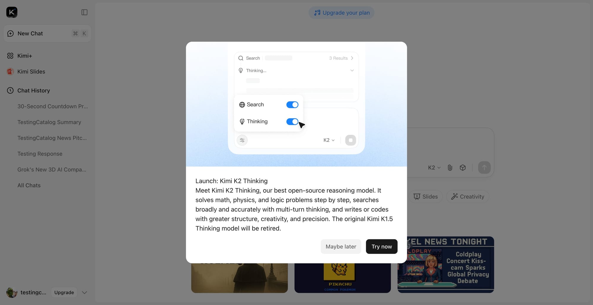 Moonshot AI Launches Kimi K2 Thinking: Chinese Startup Claims Breakthrough in Reasoning and Autonomous Agents