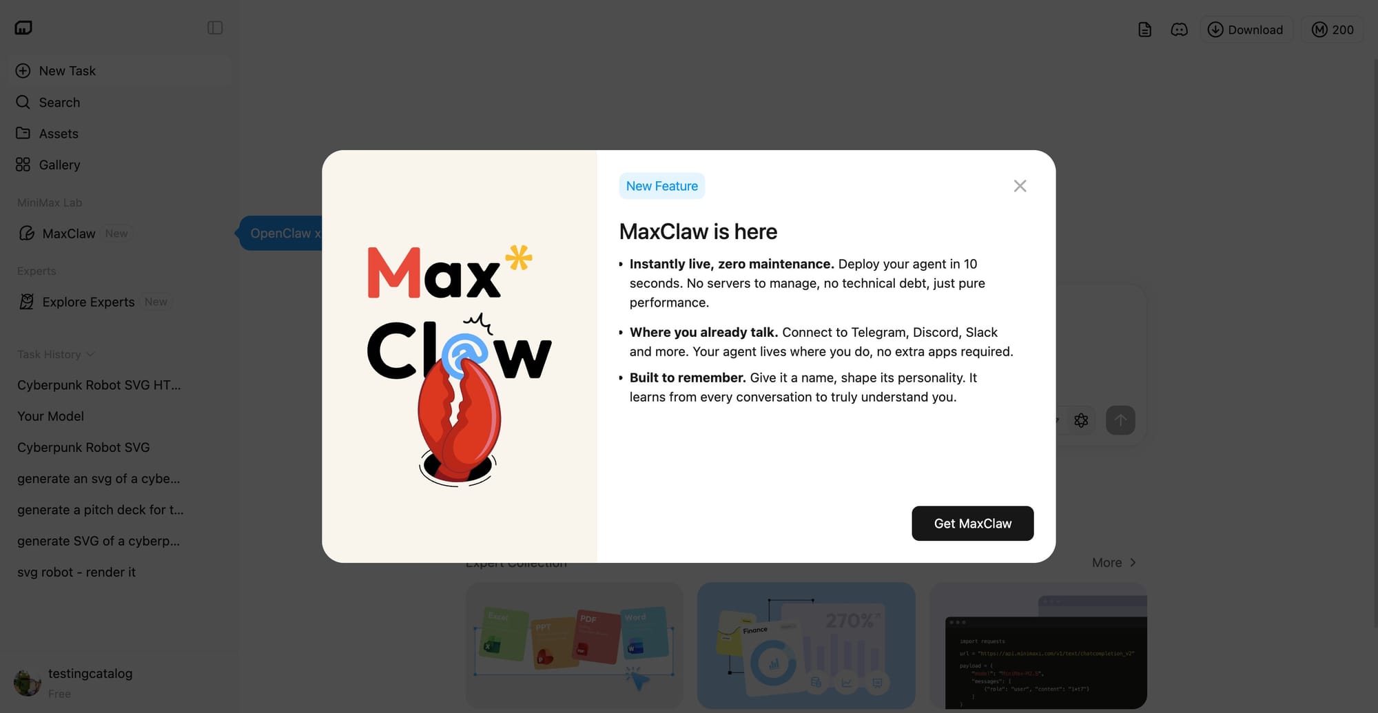 MiniMax launches managed always-on MaxClaw AI Agent
