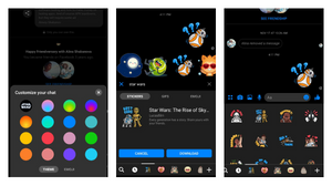 Prepare for Star Wars: Rise of Skywalker with a new theme for Facebook Messenger