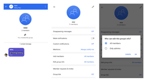Signal Messenger got new groups with mentions, group admins and more