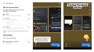 Facebook rolled out an option to always share stories on Instagram to more users