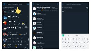 Twitter released a search feature in DMs to everyone on Android
