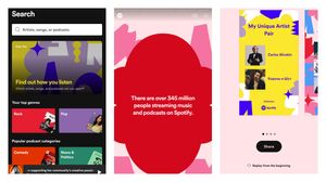 Spotify users can now share a unique story based on their listening history