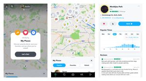 Snapchat added My Places for you to add them into favourites and see when you've visited them