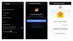 DuckDuckGo allows users to sign up for its Email Protection beta feature